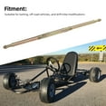 thumbnail image 3 of Go Kart Rear Axle, Quads Rear Axle High Strength Galvanizing 930mm  for Drift Trike, 3 of 7