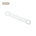 thumbnail image 3 of Uxcell 50Pack Non-Slip Silicone Hanger Grips Clothes Hanger Strips, Milky 3.94" x 0.47", 3 of 6