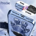 thumbnail image 5 of for iPhone 7 Plus Case for iPhone 8 Plus Case, Women Girls Astronaut Clear Glitter Phone Cases for iPhone 7/8 Plus with Stand, Cute Electroplated Sparkly Phone Cover for iPhone 7/8 Plus Blue, 5 of 11
