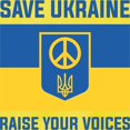 thumbnail image 2 of CafePress - Save Ukraine Raise Your Voices - Kitchen Apron with Pockets, Grilling Apron, Baking Apron, 2 of 5