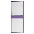 thumbnail image 2 of Espejo de maquilje plegable portátil de 8 LED para mujer, Púrpura Zulema Espejo de maquillaje, 2 of 8