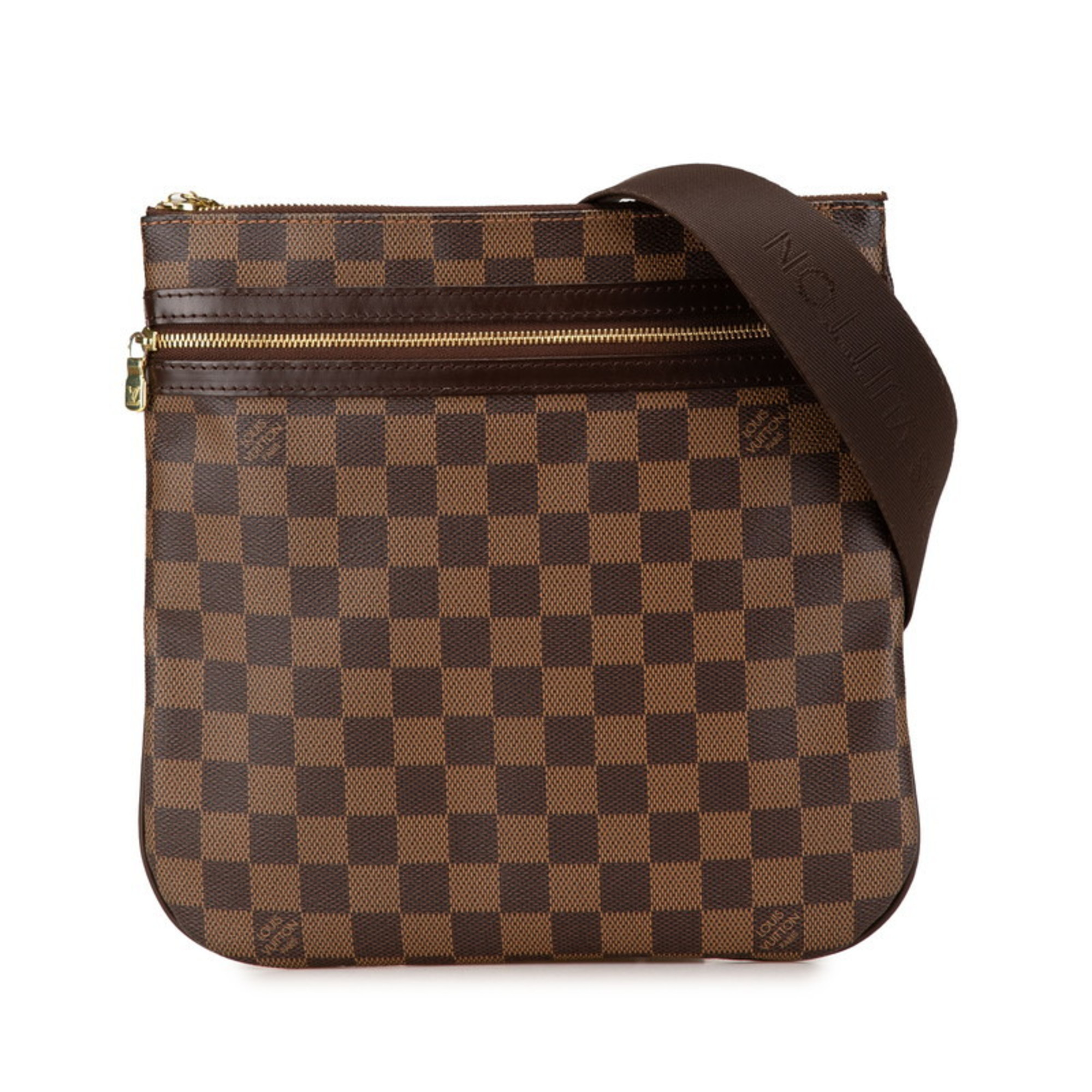 Pre-Owned Louis Vuitton Pochette Cancun Monogram M60018 Brown 