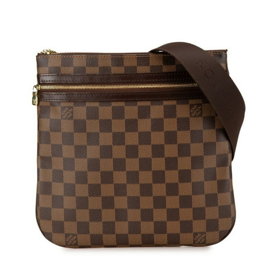 Pre-Owned Louis Vuitton Damier Pochette Bosphore Crossbody Shoulder Bag N51111 Brown... (Good)