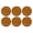 Yellow, variant on Suodoka 6pcs Round Reflectors Self Adhesive 2.24in / 57mm Safety Reflector for Mailboxes Driveway Tunnels Post Cars Trailer Yellow