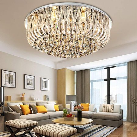 

TFCFL Semi-Flush Mount Ceiling Lamp for Living/ Dining Room Bedroom Creative Household