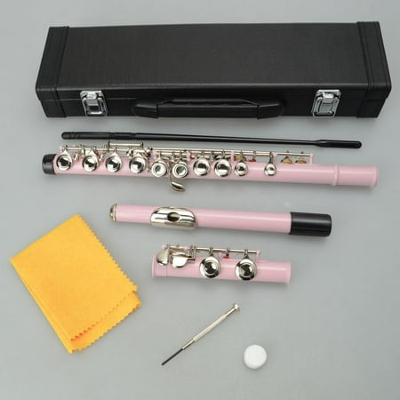 - Ktaxon 16 Hole C Flute for Student Beginner School Band with Case 9 Colors