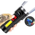 thumbnail image 2 of Linterna de carga USB portatil super brillante para exteriores LED COB Linterna de alta calidad con cuatro modos de iluminacion Flash SOS Bateria de litio incorporada a prueba de agua para acampar Sen esquí esquí Gafas de esquí, 2 of 5
