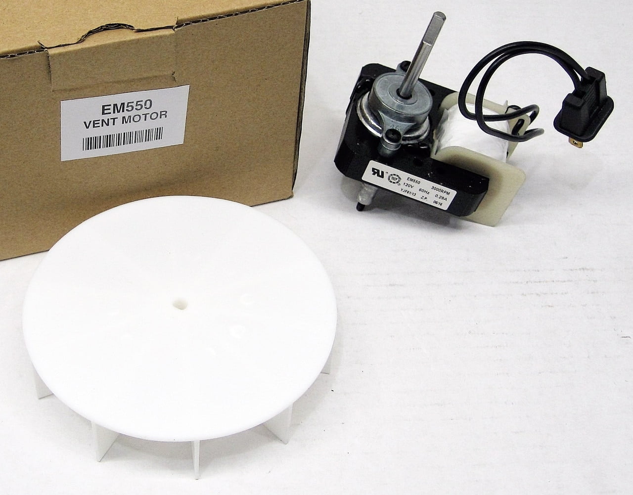 50CFM,120V SM550 Universal Bathroom Vent Fan Motor Kit Replacement for C01575 