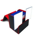 thumbnail image 4 of Caja de Almacenamiento Portátil de Juegos de Mesa, Protector de Tarjeta, Caja de Almacenamiento de Gran Capacidad Negro + Naranja, 4 of 8