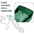 thumbnail image 4 of Blue Rabbit Play Outdoor Wavy Kids Slide, 6 Feet, Green, 4 of 7
