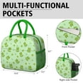 thumbnail image 6 of Reusable Frog Lnsulated Lunch Bag for Women & Men-Leakproof Water-Resistant Cooler Tote,Large Capacity(10.6x8.7x6.3in)for Work,Office,Travel,Picnic,Beach., 6 of 7