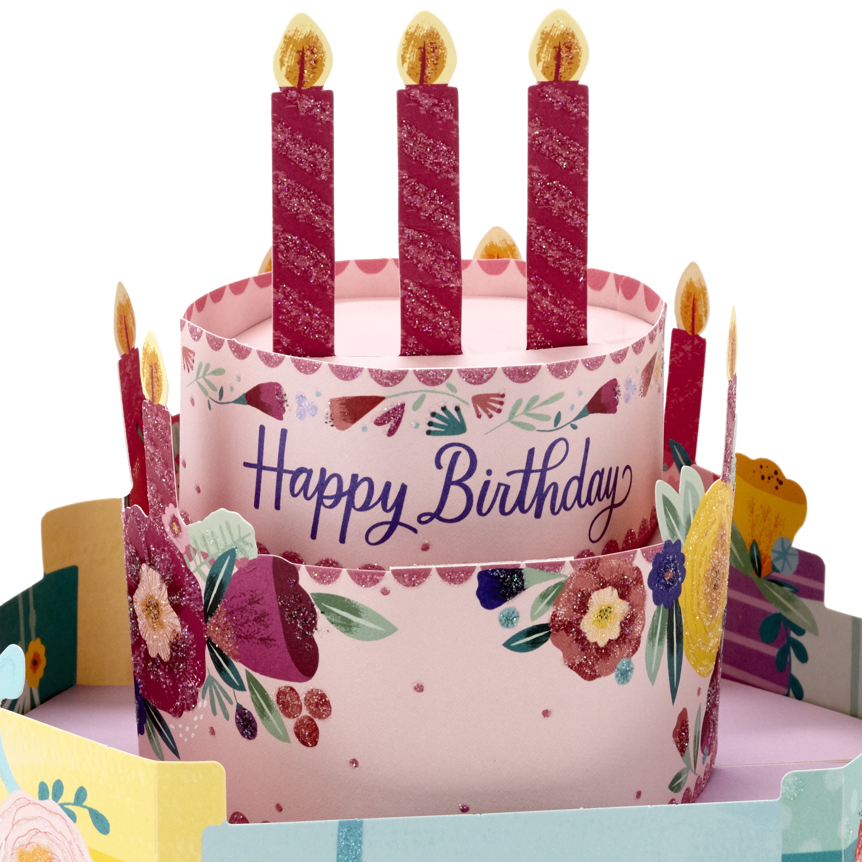 Hallmark Paper Wonder Pop Up Birthday Card for Women (Birthday Cake)