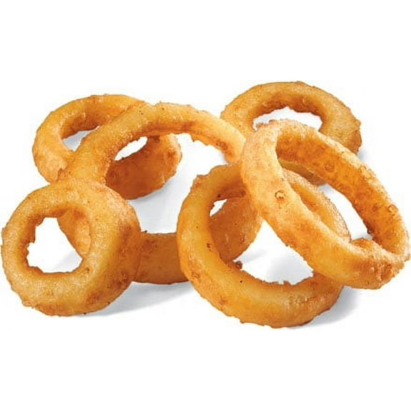 Commodity Potatoes 3/8 inch Gourmet Breaded Onion Ring, 2.5 Pound -- 6 per case.