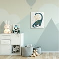 thumbnail image 2 of Stupell Industries You're Dino-Mite Phrase Blue Long Neck Dinosaur Canvas Wall Art by Becky Thorns, 2 of 6
