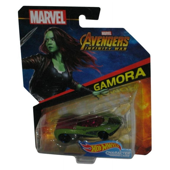 Marvel Avengers Infinity War Gamora Hot Wheels (2017) Die-Cast Toy Car