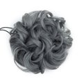 thumbnail image 4 of Chignon Synthétique Bouclé Élastique Extension de Cheveux Chignon Postiche, 4 of 7