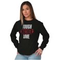 thumbnail image 4 of Tough Love Mother Funny Mom Humor Women Plus Size Long Sleeve Graphic Tee Brisco Brands 2X, 4 of 5