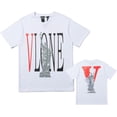 thumbnail image 4 of Estatua de la Libertad Hip Hop Camiseta Letra Impresión Algodón Moda Suelta Pareja Crew Top para GenMaiGou, 4 of 5
