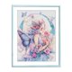 thumbnail image 2 of Hilo Algodón Bordado Punto Cruz Mariposa Y Niña 11CT 77x99cm, 2 of 9