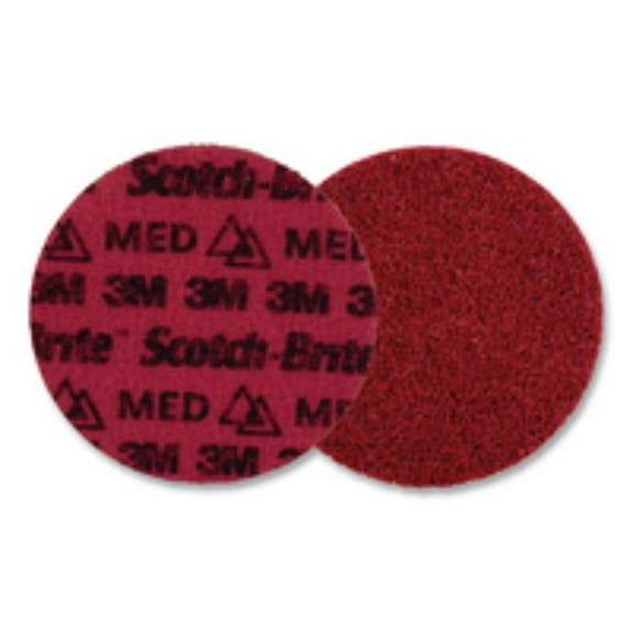 Scotch-Brite Hook/Loop Surf Cond Disc,5 in Dia,PK50 PN-DH