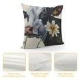 thumbnail image 4 of YINGXI Throw Pillow Cover Case for Couch Sofa Bed Home Decor 12x12in, 4 of 5