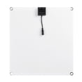 thumbnail image 3 of 18V 12-15W Monocrystalline Portable Solar Panel Kit with 30A 300W Controller, Dual USB Charging Ports, DC5521 Female Battery Clip Interface, Lighter Line, 4 Suckers & 2 Outdoor Mountaineering Buckles, 3 of 6