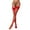 Red, variant on KDSJSXW Plus Size Thigh High Stockings Women'S Hot Drilling Mesh Long Tube Knee Socks Lace Socks Thigh Highs (Red,One Size)