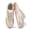Beige, variant on LUCKY STEP Retro Sneakers Thin Sole Lace up Lightweight Casual Shoes,Beige,Womens