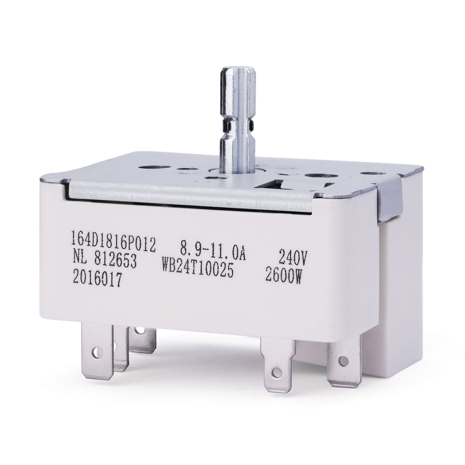 WB24T10025 Infinite Range Control Switch for GE 8 Inch Electric Stove