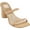 Lt Natural Raffia, variant on Dolce Vita Noles Lt Natural Raffia Slip On Square Open Toe Strappy Heeled Sandal (Lt Natural Raffia, 10)