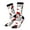 3 Black, variant on Rabbit And Hedgehog Print Adult Socks for Men & Women,Calf Socks, Ankle Socks,Boots Socks,Breathable Casual Sock,Unisex Crew Socks