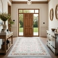 thumbnail image 2 of HOMERRY 9' x 12' Area Rug for Living Room Boho Vintage Floral Bedroom Rug, Pink, 2 of 7