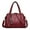Burgundy, variant on Women Luxury Handbags Women Bags Designer Crossbody Bags for Women Purses and Handbags High Quality Leather Tote Bolsa Feminina