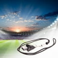 thumbnail image 4 of Silbatos deportivos con cordón, silbatos de sonido fuerte y , perfectos para entrenadores, árbitros y funcionarios Negro Macarena silbatos deportivos, 4 of 8