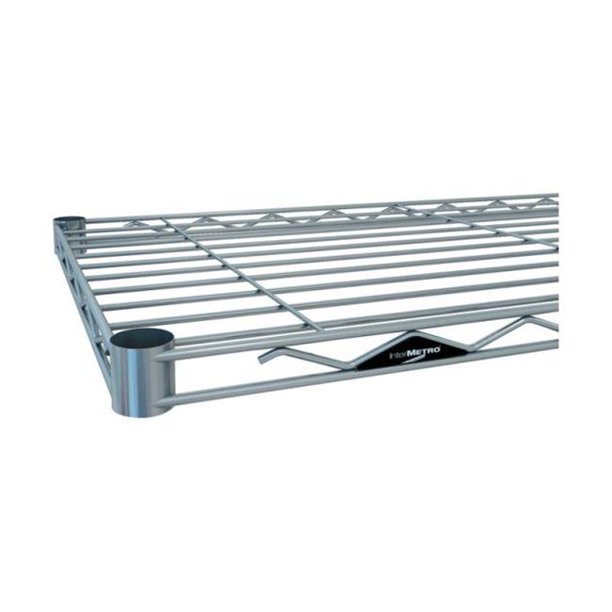5674908 SHELF STEEL CHRM 24""X18"" InterMetro 1.5 in. H X 24 in. W X 18 in. D Steel OpenWire