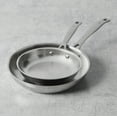 thumbnail image 3 of Henckels Clad H3 2-pc Stainless Steel 8-in & 10-in Fry Pan Set, 3 of 4