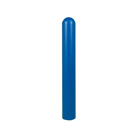 Innoplast BollardGard Housse de Bollard Ronde 7 1/8 Pouces x 60 Pouces, HDPE, Convient aux Poteaux de 4 1/2 Pouces, Poignées Incluses
