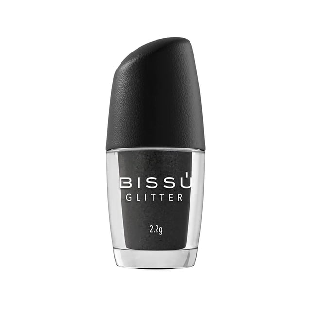 Glitter para rostro Varios tonos Bissu 2.2 g negro