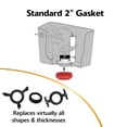 thumbnail image 2 of Tank-To-Bowl Gasket/Hardware Kit, 2 In. - 464BP, 2 of 5