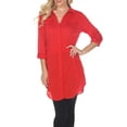 thumbnail image 4 of White Mark Women's Lola Stretchy Tunic, 4 of 4