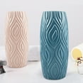 thumbnail image 7 of Grandest Birch 3PCS Flower Vase Elegant Unbreakable Plastic Creative Nordic Ceramic Look Vase for Dinning Table,Blue, 7 of 7