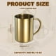 thumbnail image 2 of Uxcell 2Pcs Tazas de Café de Acero Inoxidable, 14 Onzas, Tazas de Té y Café de Viaje de Doble Pared, 2 of 7