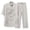 #01 Beige 【Mix & Match: Essential Colors in Stock】, variant on Men's Summer Casual Short Sleeve Turndown Collar Shirt Top and Shorts Set Comfy Solid Color Loose Fit Loungewear Beach Vacation Travel Outfits | AESTIVO,Beige L