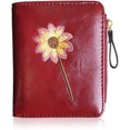 thumbnail image 5 of Girls Wallet Small Bifold Womens Wallets Rfid,Compact Female Cute Mini Zipper Coin Card Purse for Teen Girl Kids (Red), 5 of 5