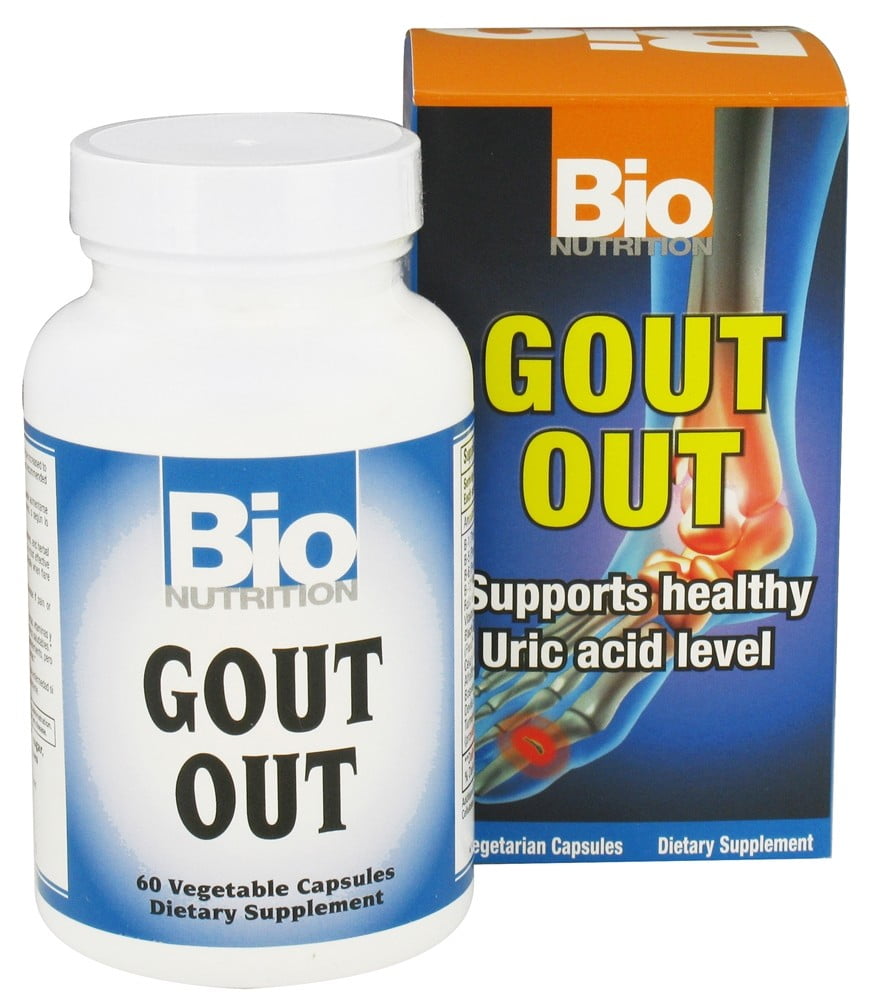 Bio Nutrition Gout Out 60 Vegetarian Capsules