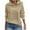 Khaki, variant on Hfyihgf Womens Zipper Sweatshirt Turtleneck Long Sleeve Pullover Solid Color Fall Casual Loose Sweatshirts Top T Shirts Wine L