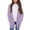 Gtops90-Purple, variant on xaweyi Girls Fleece Jackets Winter Coats Warm Cosy Long Sleeve Open Front Plush Casual Outwear School Coats Lightweight Jackets,Sizes 9-10 Years