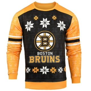 BOSTON BRUINS Men's Gamebreak Applique Crewneck Sweatshirt