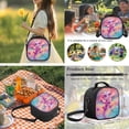 thumbnail image 5 of Bulopur Galaxy Pink Dragon Kids Backpack Set 5 Pcs Kawaii Book Bag with Lunch Bag, Pencil Case, Water Bottle Cover and Wrist Strap for Girls Ages 6-12, 5 of 8