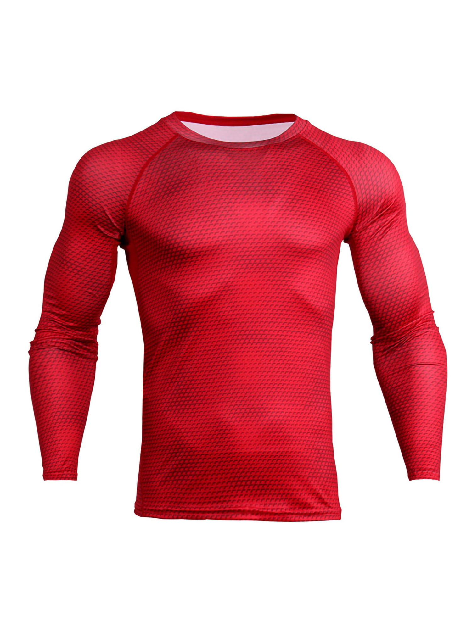 Boys Long Sleeve Shirt Quick Dry Baselayer Compression Trianing Tops 